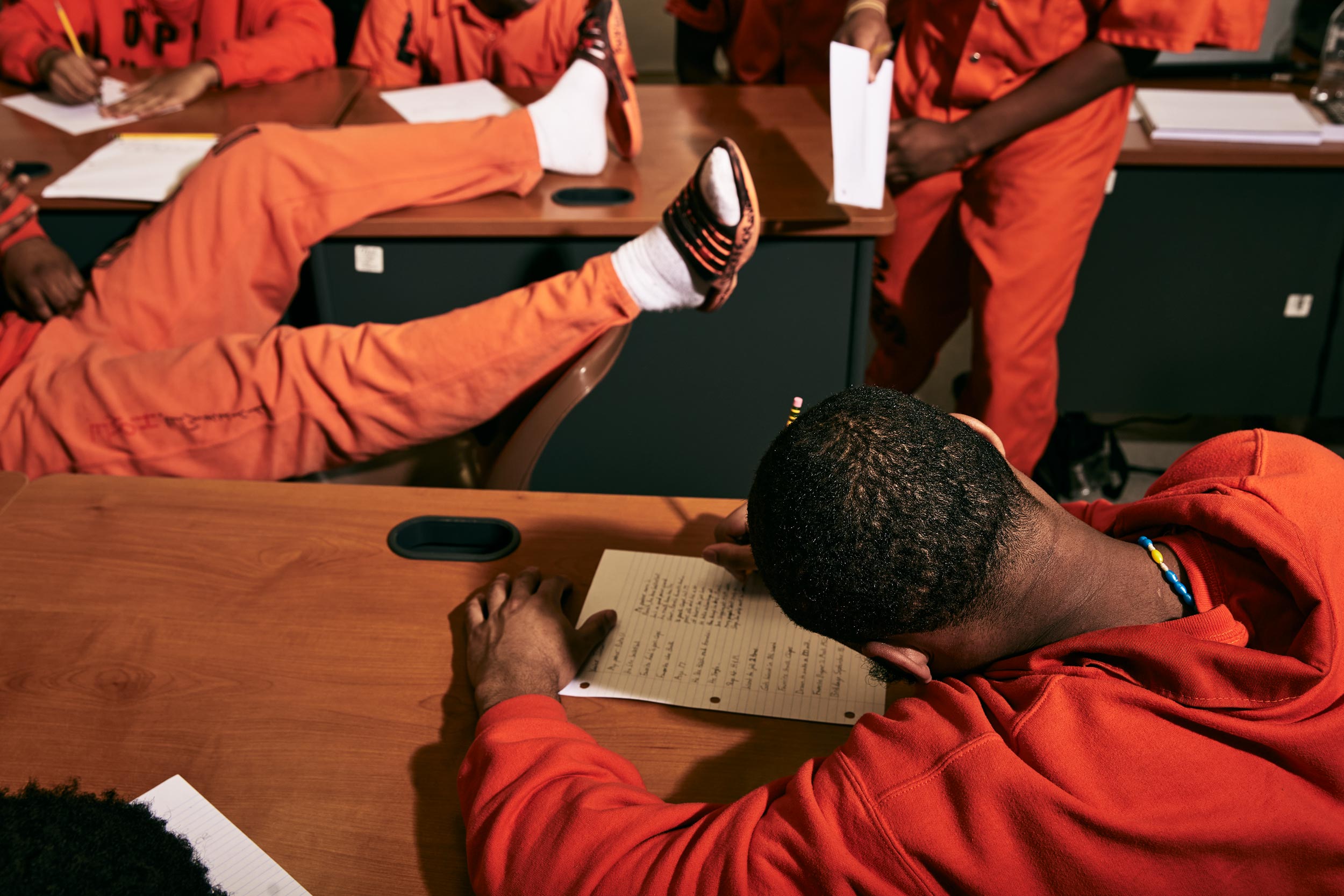 New Orleans Photojournalist and Editorial Photographer Edmund D. Fountain - Orleans Parish Prison School