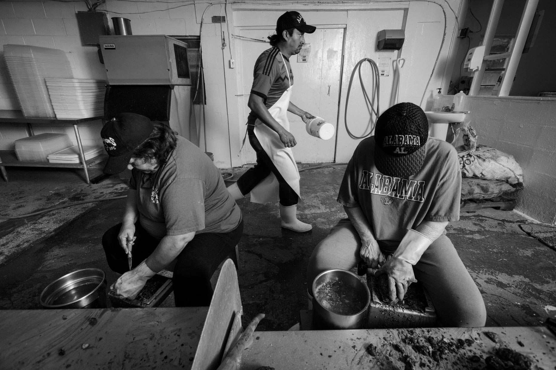 New Orleans Photojournalist and Editorial Photographer Edmund D. Fountain - Coastal Oyster Industry